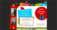 Desktop Screenshot of debsdiscoverycare.com